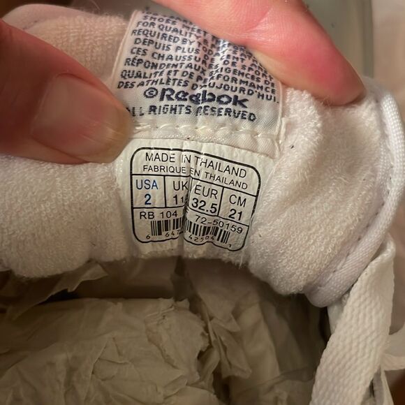 Reebok low top White Sneakers - Picture 8 of 8